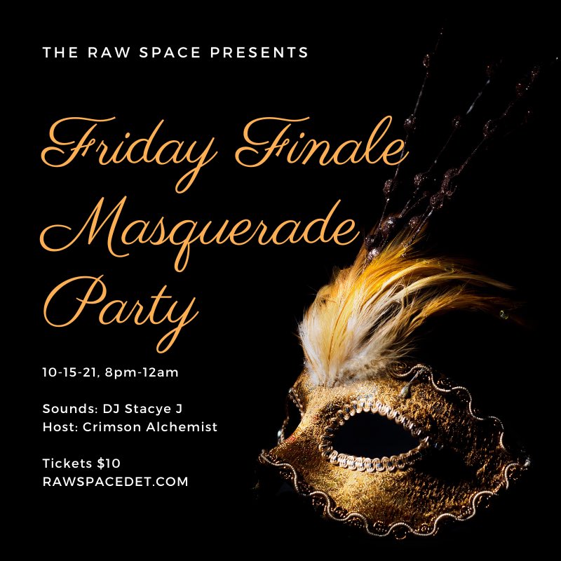 CallMeCrim_'s tweet photo. Pull up on @djstacyej and myself next month for the Friday Finale Masquerade Party! 10/15/21 Tickets $10 at the door or on https://t.co/0uNX58nEwj 💃🏽💃🏽🕺🏾🕺🏾 https://t.co/bNmZQOLJCt