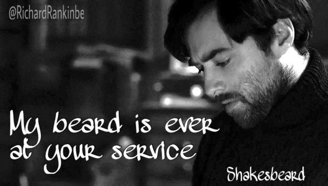 RRankinFans's tweet photo. @RogerMacsGuitar @RichardRankinbe We willed this into effect. #Shakesbeard https://t.co/aecFGh0ne8