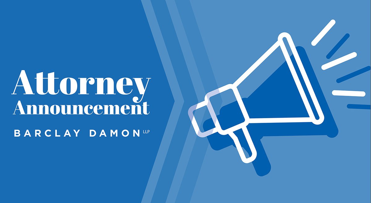 BarclayDamonLLP's tweet image. Barclay Damon has added leading #dataprivacy and #securityprotection lawyer Charles Nerko to its #NYC office. Charles is co-leader of the #Cybersecurity Team. Welcome Charles! barclaydamon.com/press-releases…