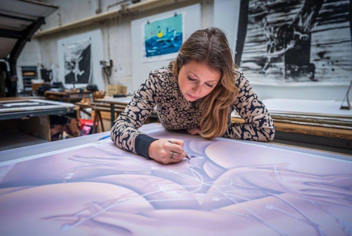 Wake Forest Magazine (@wfumagazine) on Twitter photo Sarah Slappey (’06) @sarahslappey has her works on view in “Self Care” at Sargent’s Daughters in New York. Artnews interviewed her about her work process. bit.ly/2YcnRVp <a href="/WaketheArts/">Wake the Arts</a> Sarah Slappey (’06) @sarahslappey has her works on view in “Self Care” at Sargent’s Daughters in New York. Artnews interviewed her about her work process. bit.ly/2YcnRVp <a href="/WaketheArts/">Wake the Arts</a>