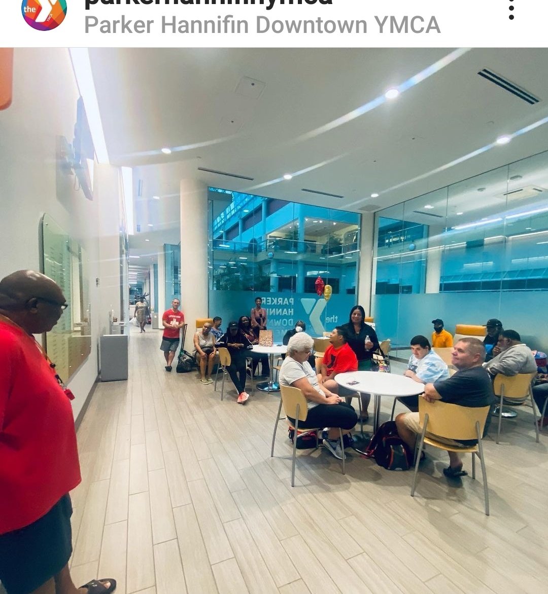 swimbaby5's tweet photo. #Celebrating Kenny-
our fav #lifeguard #safetyinstructor #waterbaby 
(❤️ it when a *plan comes together + we almost made him 😂 )
#ParkerHannifinYMCA
@ParkerHannifin 

*typography by #MsV https://t.co/XPuyVtwYkW