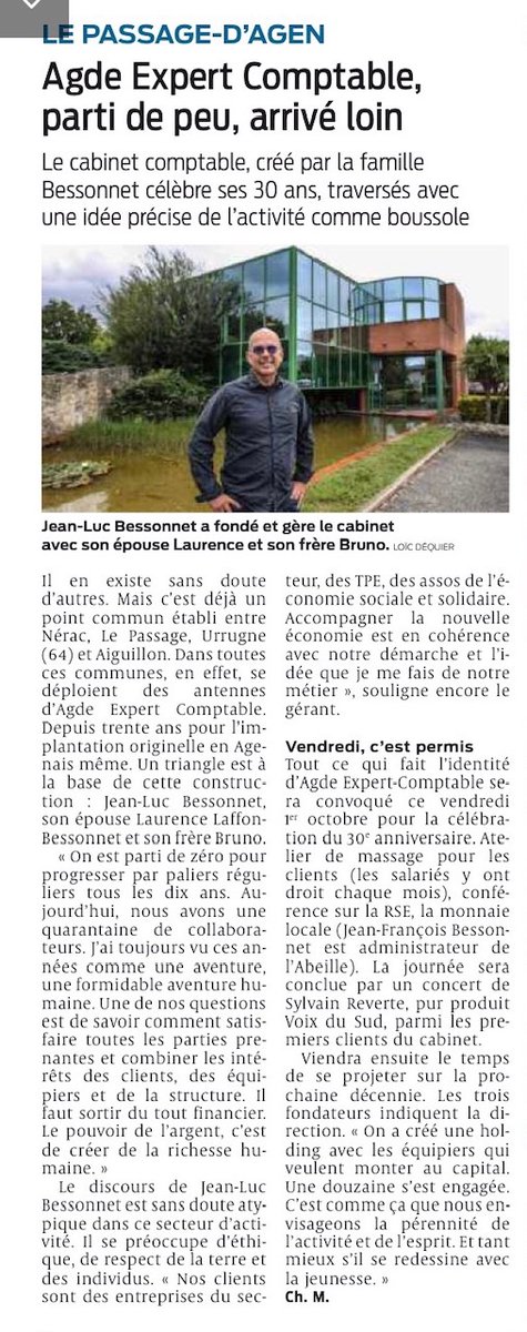 AgdeCom's tweet image. 30 ANS AGDE !!
Merci Sudouest.fr Lot-et-Garonne !