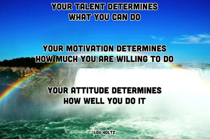 MobiWork's tweet photo. "Your talent determines what you can do.  Your motivation determines how much you are willing to do.  Your attitude determines how well you do it.: - Lou Holtz

#WednesdayWisdom #MobiWork #motivation https://t.co/MxR0p4xu8N