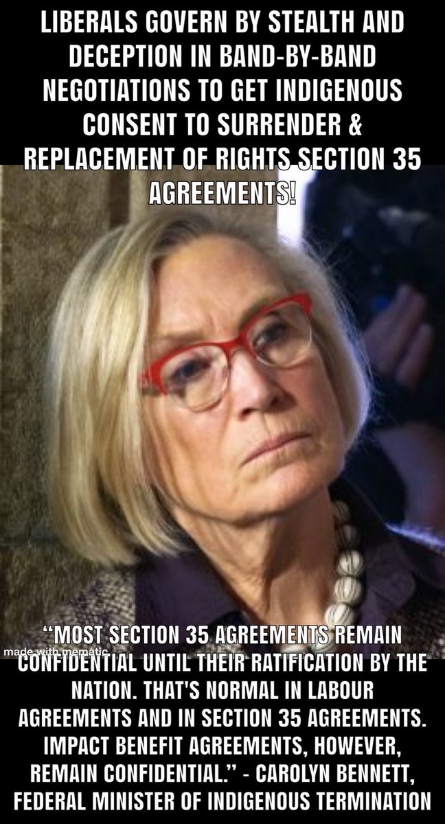 Terrilltf's tweet image. #WhitePaperJR @JustinTrudeau and @Carolyn_Bennett will keep us “in the ghetto” until they get their way. #WhitePaper2