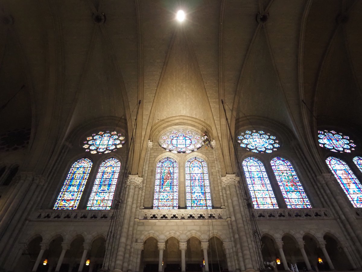 vertical_access's tweet image. While on site at @riversidenyc we took the opportunity to use one of our drones to create a 3D photogrammetric model of one of the famous stained glass windows as a research project to compare the accuracy of various dimensioning methods.

#wegotoextremes #uav #photogrammetry