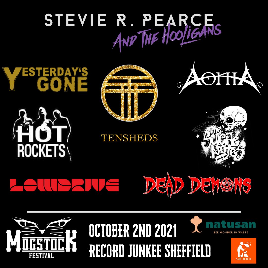Mogstock2021's tweet photo. Ready for another year of moggy madness? Mogstock returns to the Steel City for a day of pure rock carnage - dont miss out! https://t.co/jlB6hSBwlG

#mogstock #mogstock2021 #rainrescue #charity #smallfestival #animalrescue #adoptdontshop https://t.co/iGtyIWvDHm