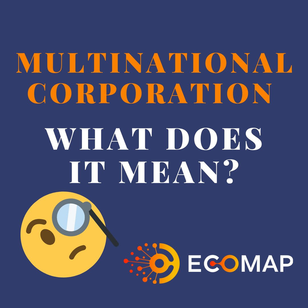 ecomapio's tweet photo. A multinational corporation (MNC) has facilities and other assets in at least one country other than its home country. Get to know more at https://t.co/0tjH630Yhh #jargonbuster #bigbusiness #multinationalcorporation https://t.co/WloN6Ck4nb