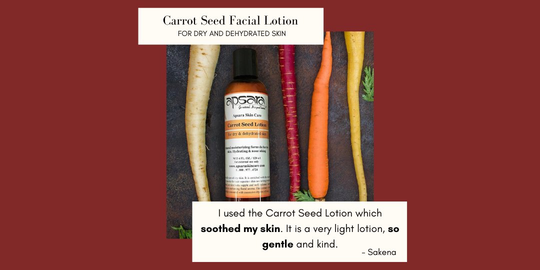 DailySkinTip's tweet photo. 🥰 "I used the Carrot Seed Lotion which soothed my skin. It is a very light lotion, so gentle and kind." - Sakena 💗✨ https://t.co/jIBNAhkgtZ