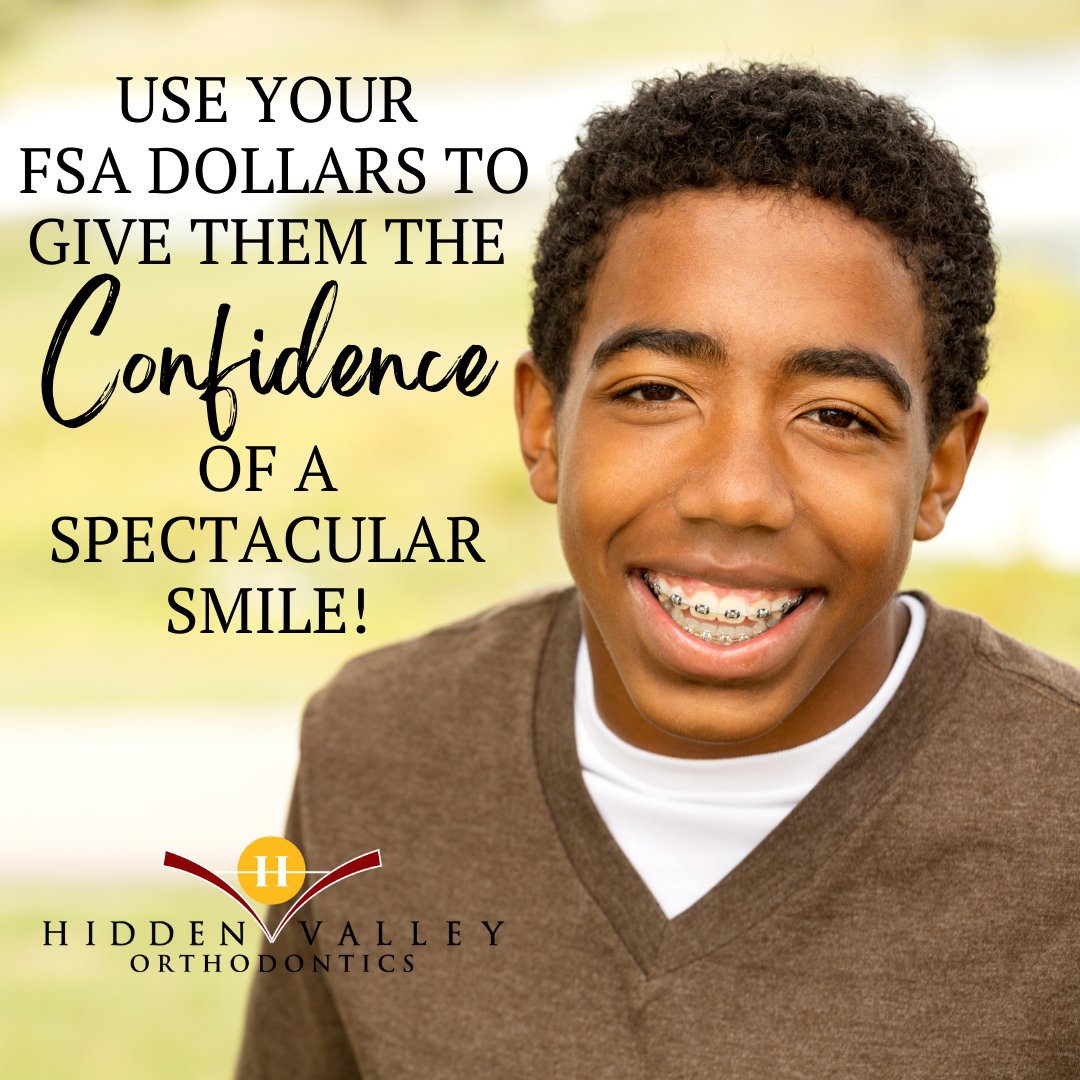hvortho's tweet image. Use your FSA savings towards a confident smile before it expires at the end of the year!💰⁠

#FSAdollars #financialtips #orthotips #bracestips #Invisaligntips #confidence #HSAdollars #FlexSpending #FlexSpendingAccepted #hvortho #braces #invisalign #smile #drfortney #orthodontics