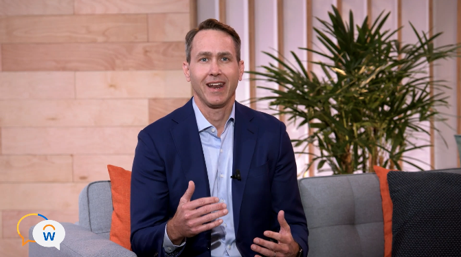 "We're able to impact the way that millions of people work, make businesses run better, and help people and businesses advance sustainability and inclusion goals. We're truly shaping a brighter future,” says <a href="/peteschlampp/">Pete Schlampp</a>. #WDAYConversations
