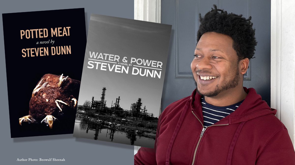 BurrowPress's tweet photo. One week from today, Stetson &amp; Burrow hosts a free virtual reading and Q&amp;A featuring Whiting Award-winning novelist Steven Dunn! Register here: https://t.co/goF6AqElGg https://t.co/7EvU6MDa0g
