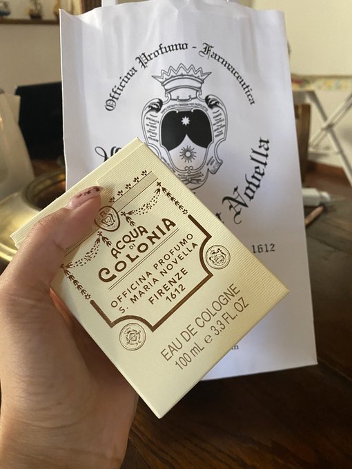 Thank you so much for amazing gift @PornoDan 😊  what an honor to have a perfume from the oldest perfume<a class="tags" href="/tag/pornodan">@pornodan</a><a href="/tag/laperleshow"class="tags"><span>#laperleshow</span></a>