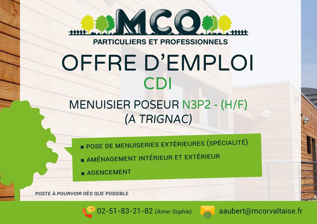 MCO - Menuiserie Charpente Orvaltaise (@MCOrvaltaise) / Posts / X