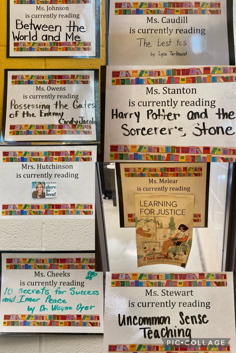 LaKeitha_Brooks's tweet image. Ending September with our #educatorsread #booklist Add these to your list! @learnforjustice @BreneBrown @cindyjacobs @LysaTerKeurst @jk_rowling @FCPSKY @EHutch613 #WWBreads #HubofGrowth #WWBtheChange #currentlyreading #personalgrowth @PicCollage