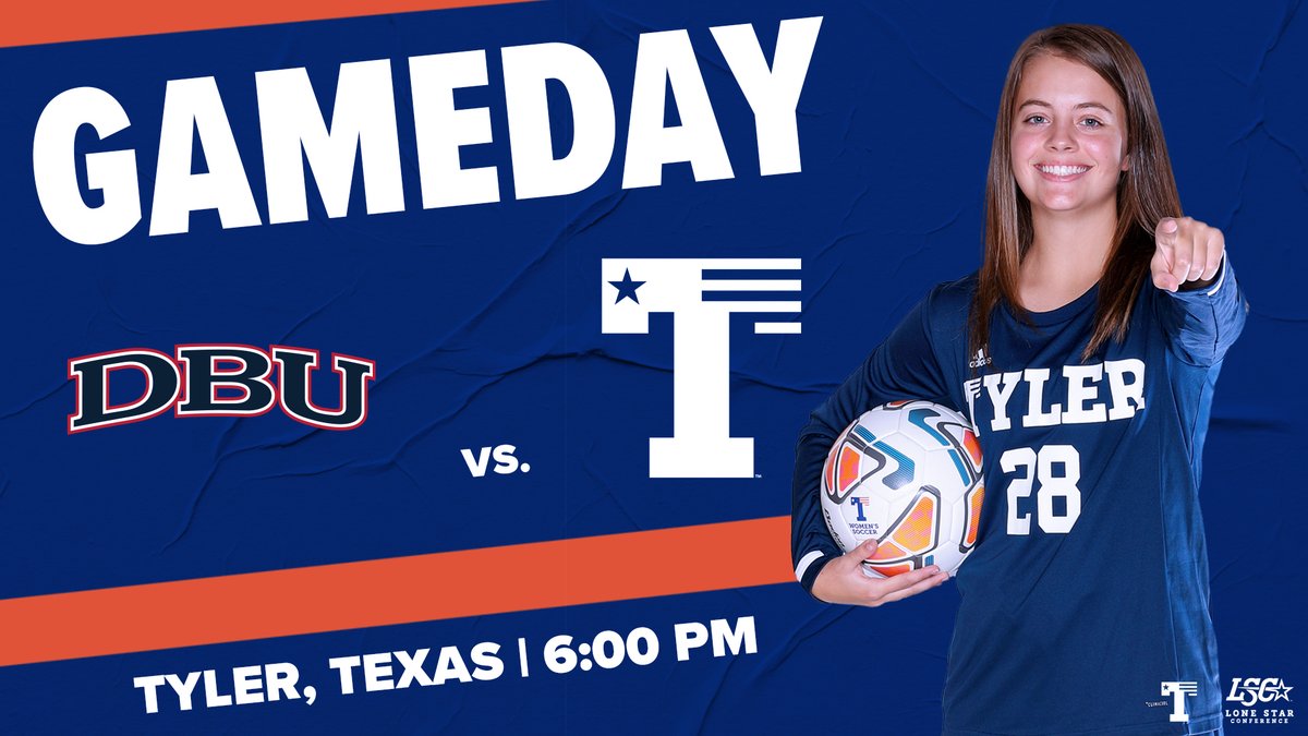 uttylerpatriots's tweet photo. WSOC | IT'S GAME DAY!

@soccerpatriots welcomes #12 DBU to the Citizen's 1st Bank-Perkins Soccer Complex this evening!

LIVE STATS - https://t.co/2FnILdG2DD
LIVE VIDEO - https://t.co/gKgsIE9pKd

#TYLERMADE https://t.co/rS2HU20brR