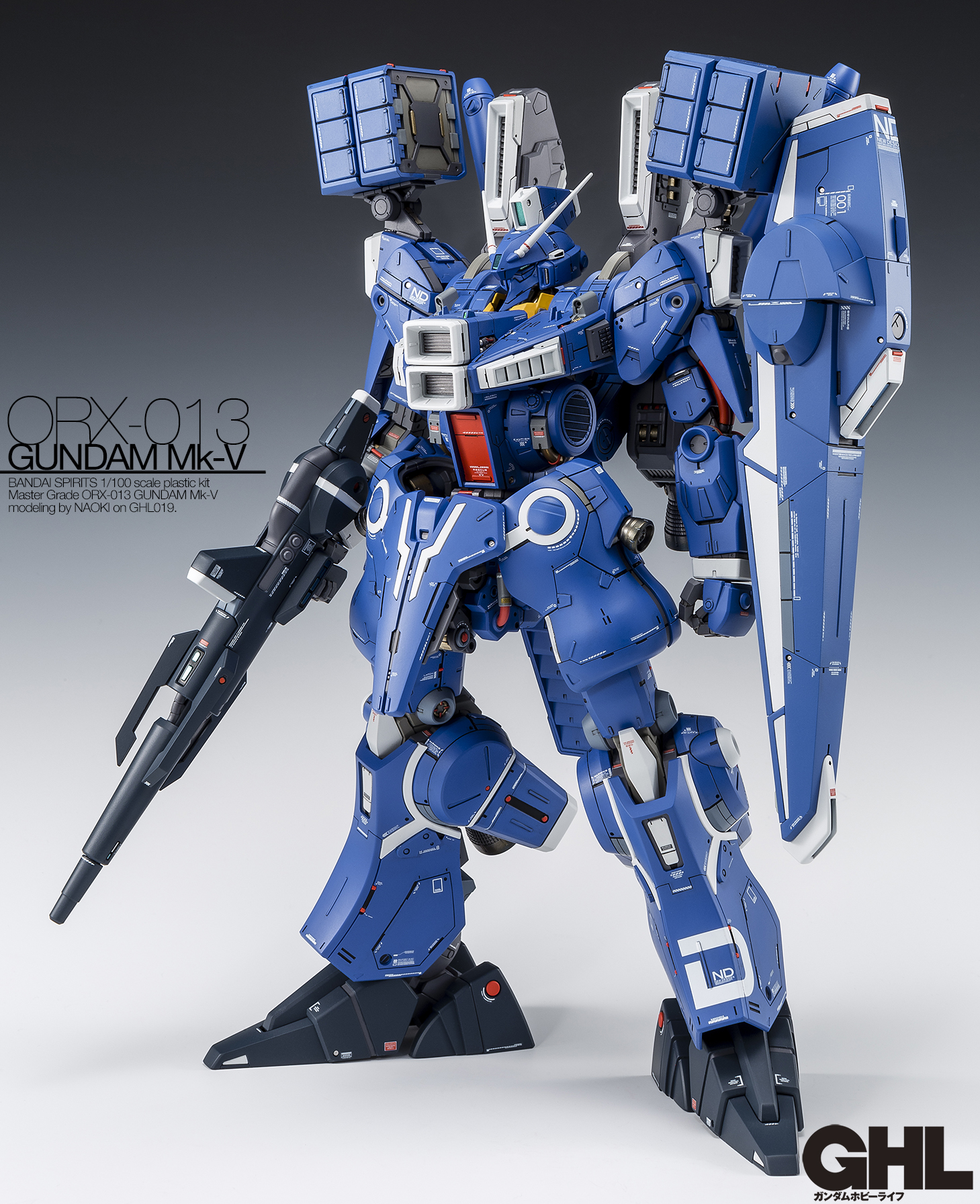 ガンダムマーク5 VOLKS 1/144 ガンダムMk-Ⅴ完成 - ガンダムMk-Ⅴ