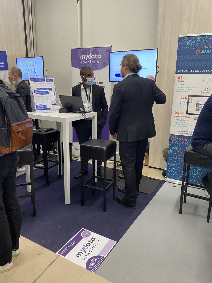 Bientôt la fin de cette 10ème édition du salon <a href="/bigdataparis/">BIG DATA & AI PARIS</a> ! 

#Entreprises, #ESN, #Freelances êtes-vous venus découvrir <a href="/MyDataSpeciali1/">MyDataSpecialist</a> sur le stand S28 ?  🧐

#SalonBigData #BigDataParis #BDAIP21 <a href="/bigdataparis/">BIG DATA & AI PARIS</a> <a href="/Corpagency/">Corp Agency</a>