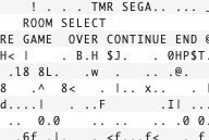 gayou's tweet photo. とあるGGゲームをバイナリエディタで開くと、、
SOUND TESTの文字が。

それは知ってるけど、ROOM SELECT という文字も。
てことは隠しコマンドがあるのだろうか。

どうやって探せばいいのかよく分からんけど。
#ゲームギア https://t.co/EQWfBVgS9B