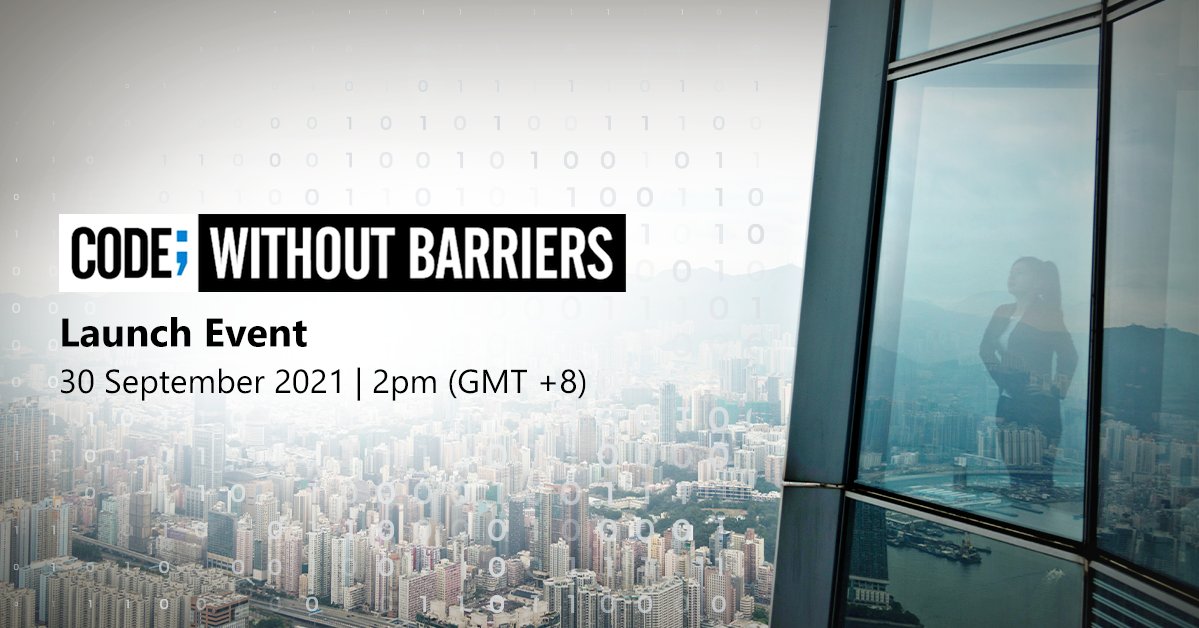 SparkTechTH's tweet image. #CodeWithoutBarriers 👩‍💻

โครงการที่ #Microsoft ได้จับมือกับองค์กรพันธมิตร 13 รายจาก 9 ประเทศทั่วภูมิภาค APAC

ภายใต้จุดมุ่งหมายในการลดช่องว่างทางโอกาสระหว่างผู้หญิงและผู้ชาย ในสายงานด้าน Cloud / AI / Data / เทคโนโลยีดิจิทัล

รับชมงานเปิดตัวบน YouTube:
aka.ms/CodeWithoutBar…