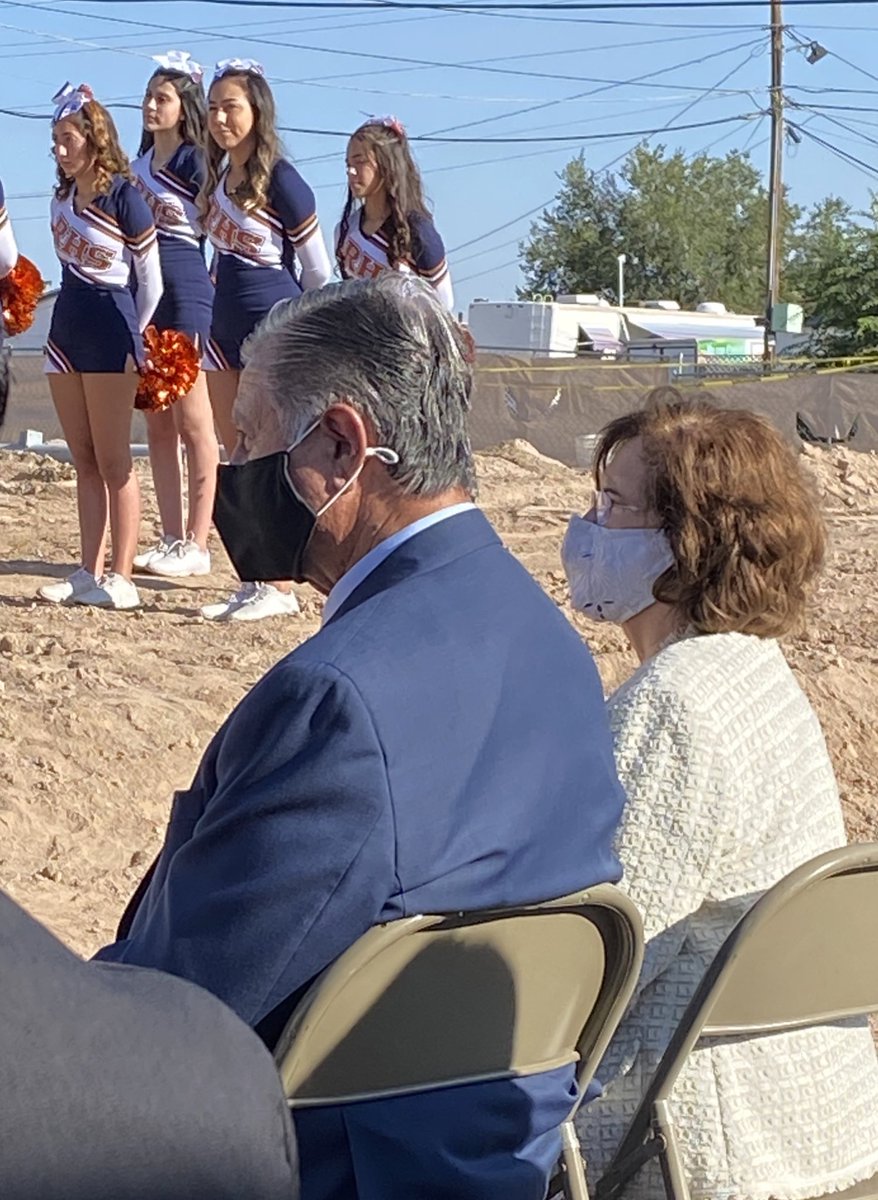 catherinedoc12's tweet photo. Thank you Riverside community for your support and trust in #THEDISTRICT. Groundbreaking ceremony this morning was so special. Mr. Bill Whitman joined in the celebration. We are making history! #Bond2019 #NewElementarySchool  #ForTheValley #ForTheKids https://t.co/2hE5sX6Owj