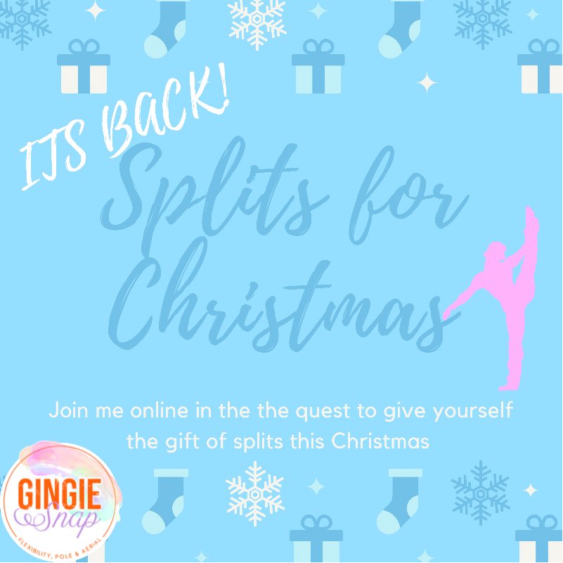 gingie_pole's tweet photo. Splits for Christmas is back! 

Join me on zoom Monday and Friday for the ultimate pole and aerial targeted splits classes! 

https://t.co/9jitS6yVGe https://t.co/3H0GrcoKPA