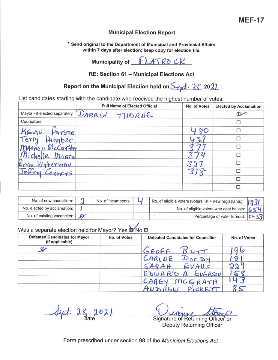 Town of Flatrock (@townofflatrock) on Twitter photo 