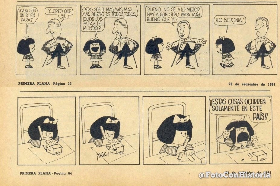 57 años de #Mafalda. Habría nacido el 15 de marzo de 1960​ o el 15 de marzo de 1962​ (aunque su cumpleaños, a decir de #Quino, ha de celebrarse el día en que la tira apareció publicada por primera vez, 29 de septiembre de 1964 a revista Primera Plana) #QuinoPorSiempre