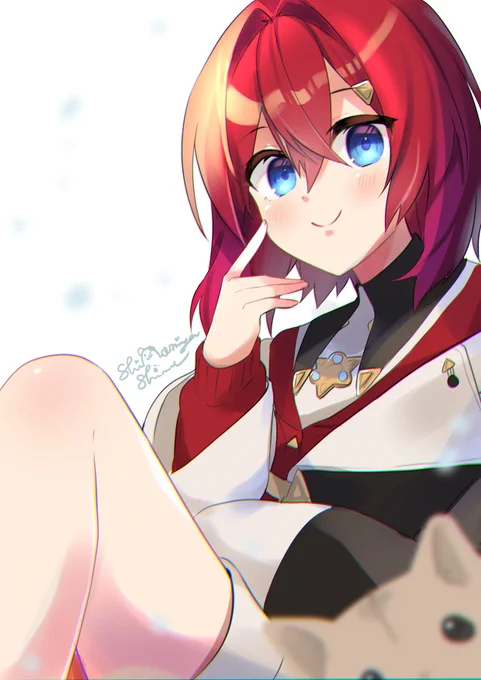 ンジュ、お誕生日おめでとう～～～～!
 #アンジュ爆誕 #絵ンジュ 