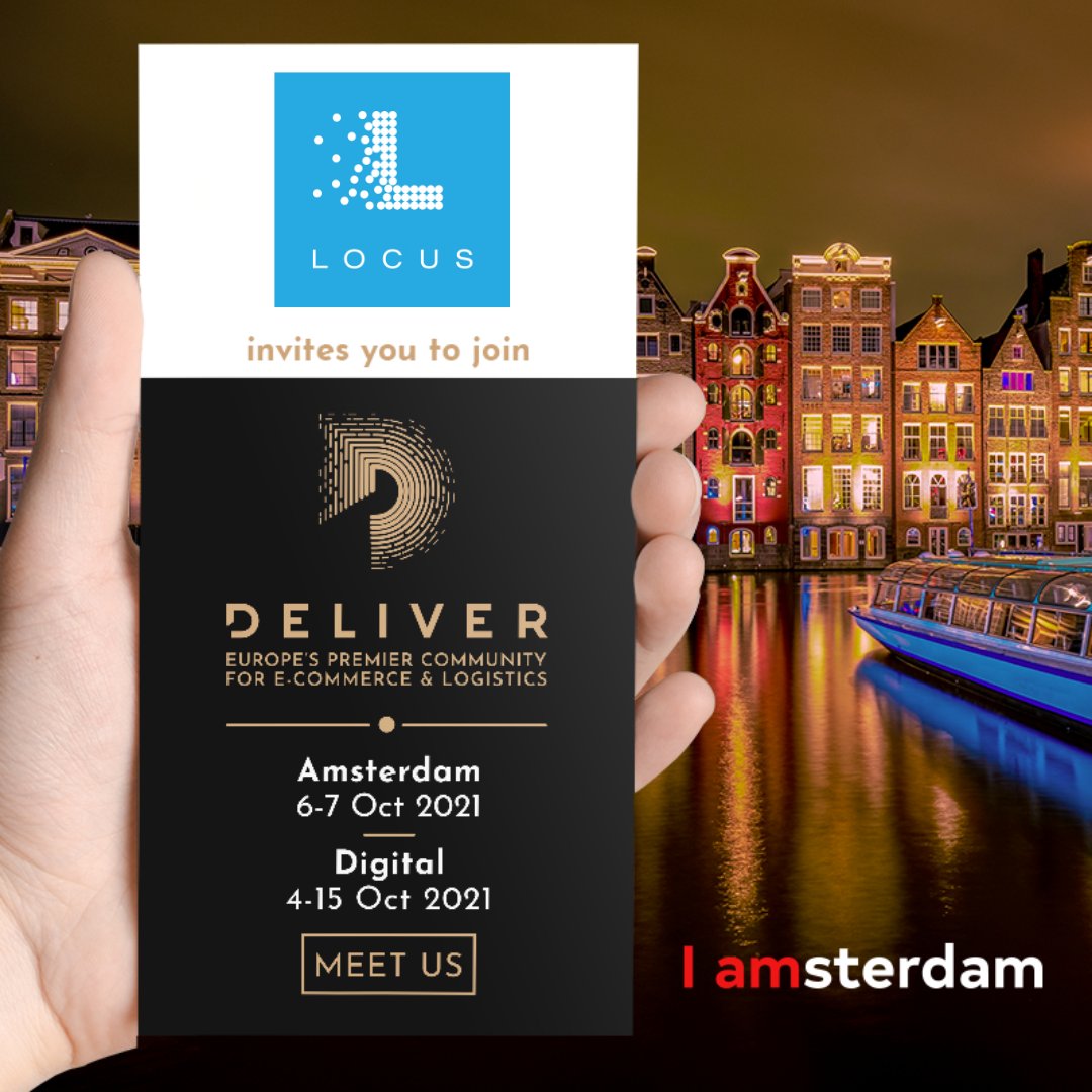 DeliverEvents's tweet photo. Ready to meet an innovative robotic process automation company? @LocusRobotics offers automated warehouse robots that increase productivity, order accuracy and more?
#deliveramsterdam #deliver2021 #deliverevents #logistics #ecommerce https://t.co/y5ezBxVRLq