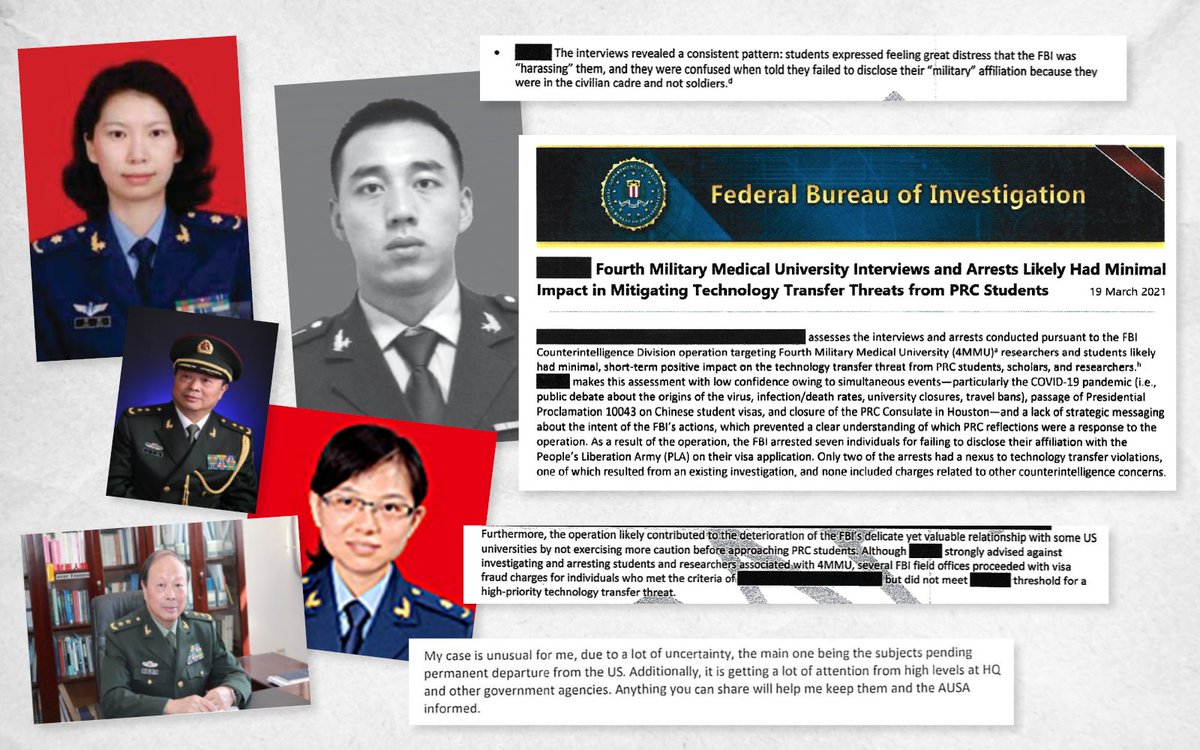 jackqueen_'s tweet photo. I went long on the DOJ China Initiative, a Trump-era counter-espionage program that aggressively prosecutes academics for discrepancies on govt paperwork. We analyze how the cases are faring and tell some of the defendants' stories for the first time (1/X)
https://t.co/hkuHUsC3W2 https://t.co/UUa7xWRQcK