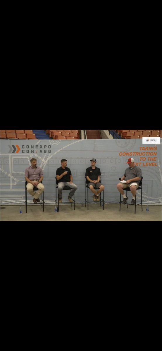 acervero's tweet photo. Great panel on machine control technology at  ⁦@TheUtilityExpo⁩ https://t.co/l87AwGTU4j