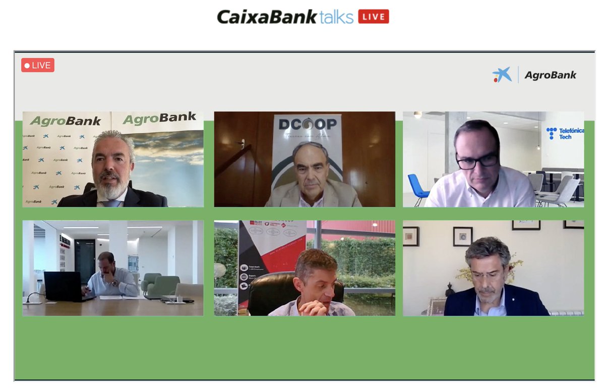 Mesa redonda sobre los Fondos #NextGenerationEU

🗣️ Antonio Luque <a href="/GrupoDcoop/">Grupo Dcoop</a>, <a href="/And_Escribano/">Andres Escribano</a> <a href="/TelefonicaTech/">Telefónica Tech</a>, <a href="/FranGalvezHid/">Fran Gálvez Hidalgo</a> <a href="/BalamAgri/">BALAM | Agriculture</a>, Xavier Roca, Fernando Moraleda @LlorenteyCuenca

#CaixaBankTalks #JornadaAgroBankOnline