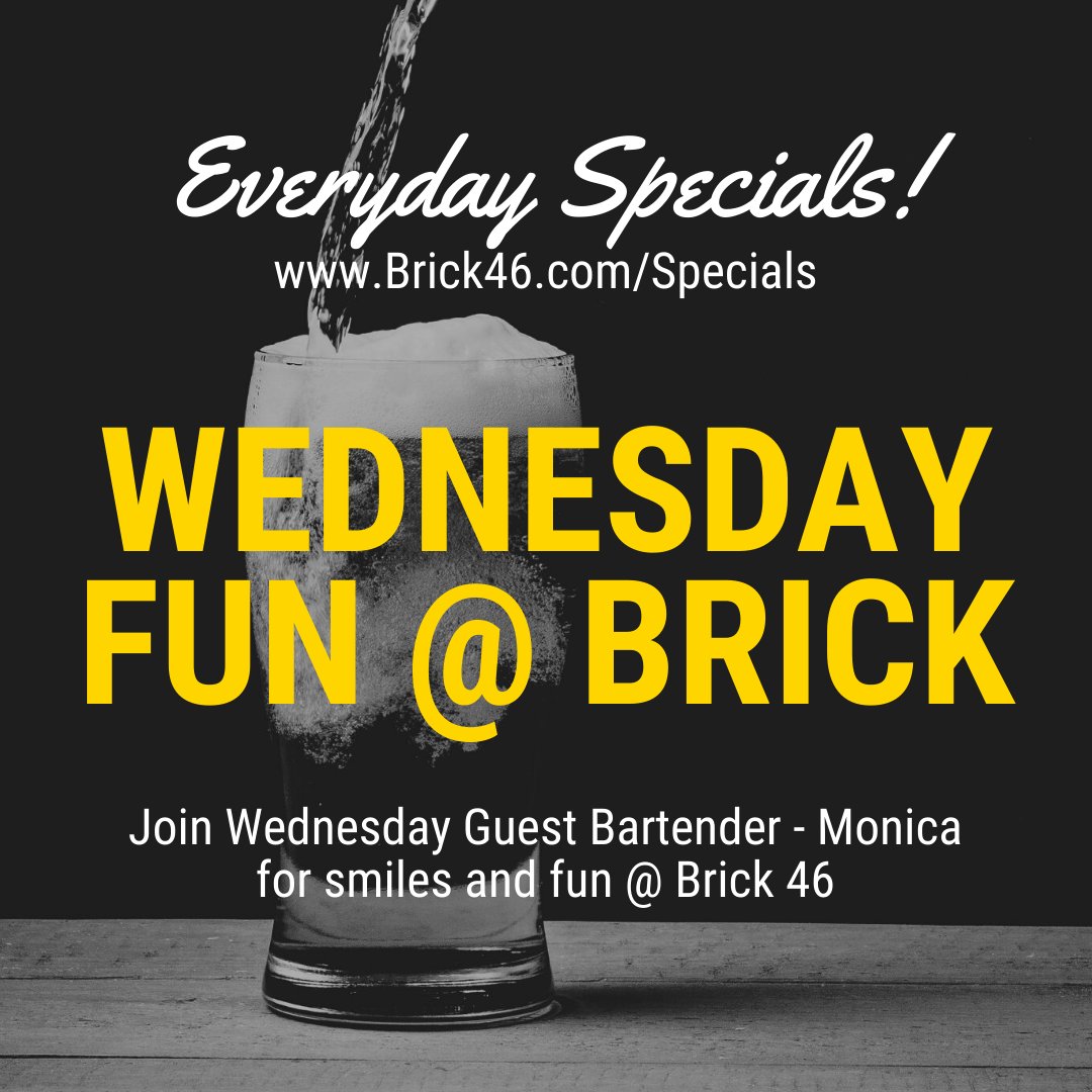 brick46rockaway's tweet photo. Join Monica Today for some Wednesday Fun at Brick 46
https://t.co/uj0uaYQ0bH https://t.co/VaWjysPa7Q