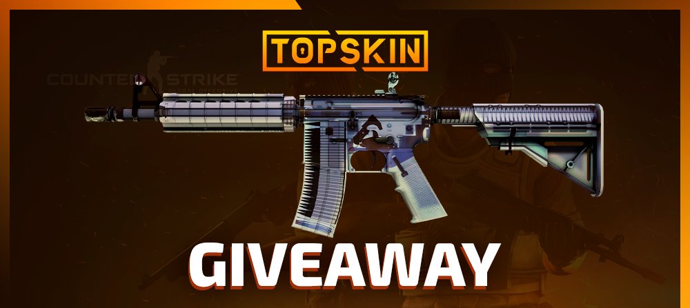 TopSkin_csgo's tweet photo. New TopSkin #GIVEAWAY 🤑
One winner, one precious skin:
M4A4 | X-Ray (FN) 💀

✅ Follow @TopSkin_csgo
✅ Like and RT this post
✅ Tag friend

▶️ Ends Sep 30! Good luck 🍀
#topskin #CSGOGiveaway #CSGO #contest #csgoskinsgiveaway #freeskins #CSGOdreams https://t.co/V0kzPvoTl8