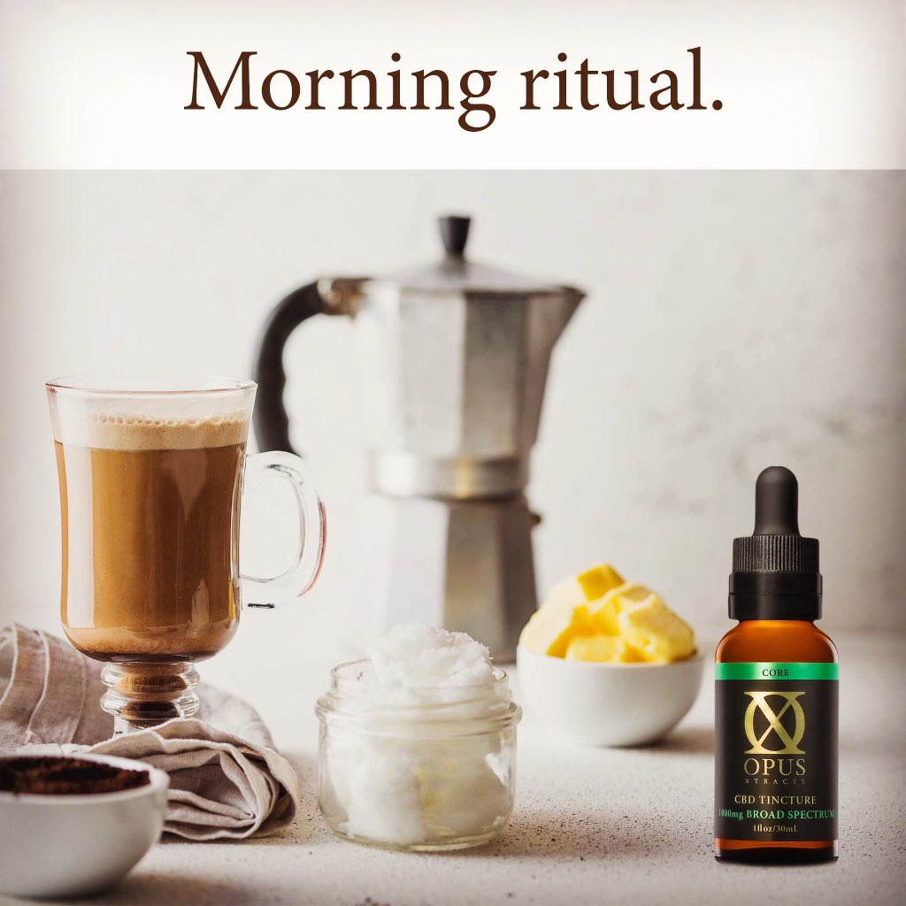 Set your tone for the day. 

withkoji.com/@opusxtracts

#setyourtone #cbd #coffee #hempire #greatmorning #morningmotivation #cbdlife #cannabiscommunity #sfbayarea #createyou #inspireothers