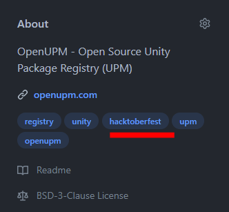 Join #hacktoberfest 2021 with OpenUPM! hacktoberfest.digitalocean.com