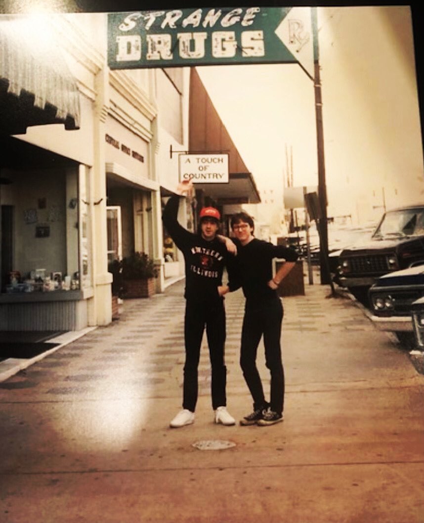remhq's tweet photo. Bill and Mike in middle Georgia, probably on the way to Statesboro a long time ago…. https://t.co/9Ig8s8gKKq