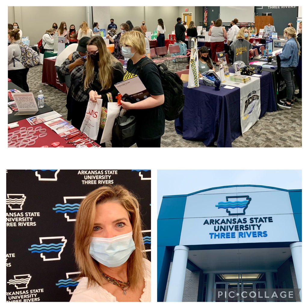 uamschp's tweet photo. βοΈWell good morning @asuthreerivers!!! ππππ so excited to be on your campus bright and early to meet some great students! #uamshealth #uamschp #asutr #highschoolfair https://t.co/NdSsEA2DAv