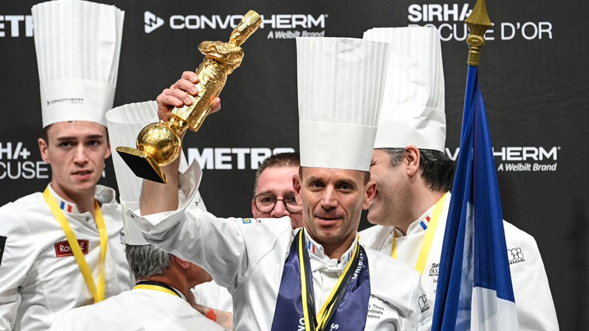 Servair, partenaire de la <a href="/TeamFrBocusedor/">TeamFrance Bocusedor</a>, félicite Davy Tissot pour cette très belle performance. 
Un grand bravo à toute la Team France pour cette victoire bien méritée. 
#Bocusedor #SIRAH2021 @sirha_lyon <a href="/Bocusedor/">Bocuse d'Or Official</a>