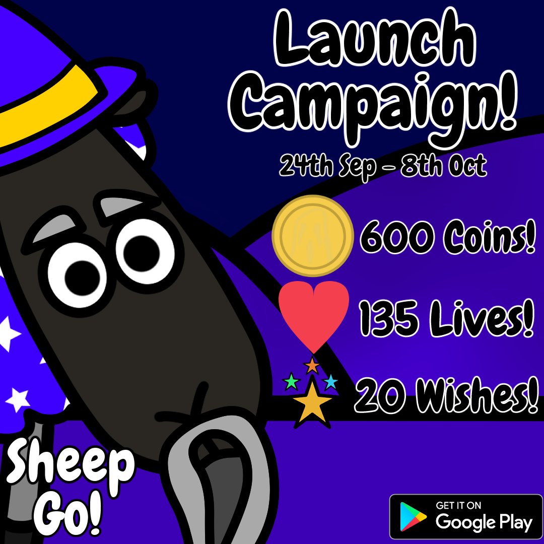 sheepgo3's tweet photo. The #sheepgo launch event is still running wild! Thousands of you have joined in the fielding fun before the first week of release is over, and we're excited to welcome even more soon! Jump in now!

#indiegame #indie #indiedev #release https://t.co/uwxSZysgL7