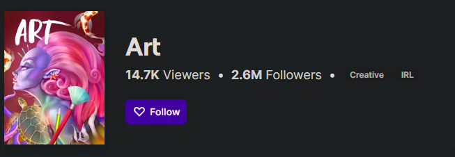 geeksehh's tweet photo. Guys Art Has only 14K People!@!!@!111 Art Is dead yall! no one likes art! they better come out with a new painting style or this is dead medium https://t.co/puCCYFlk6i