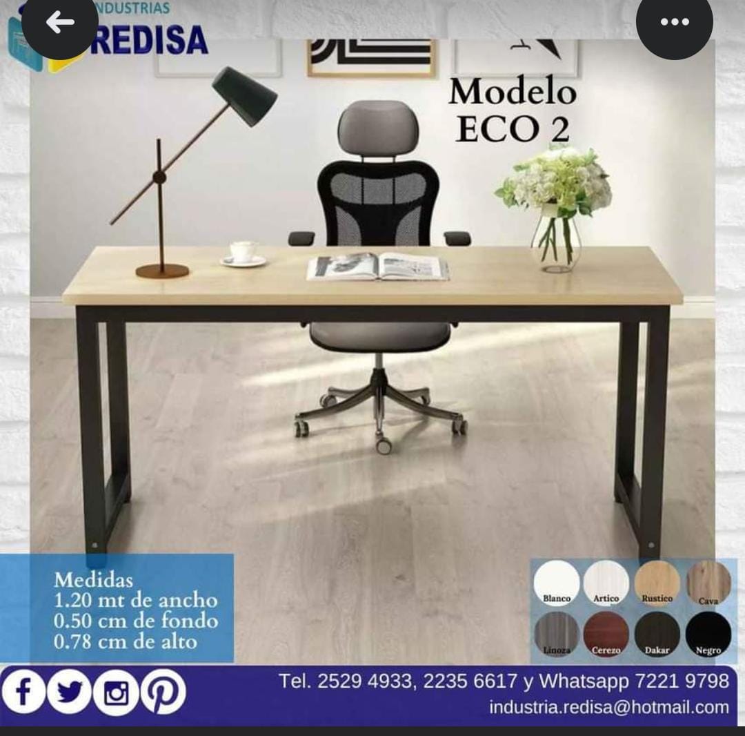 IndustriaRedisa's tweet photo. Porque sabemos que trabajar o estudiar en casa se necesita un espacio óptimo, te mostramos está excelente opción a un súper precio.

Modos de pago

Efectivo 💵
Transferencia bancaria 🔄
Tarjeta de crédito o débito con plan tasa 0 💳
Bitcoin 📲 https://t.co/Q67VsQbz4K