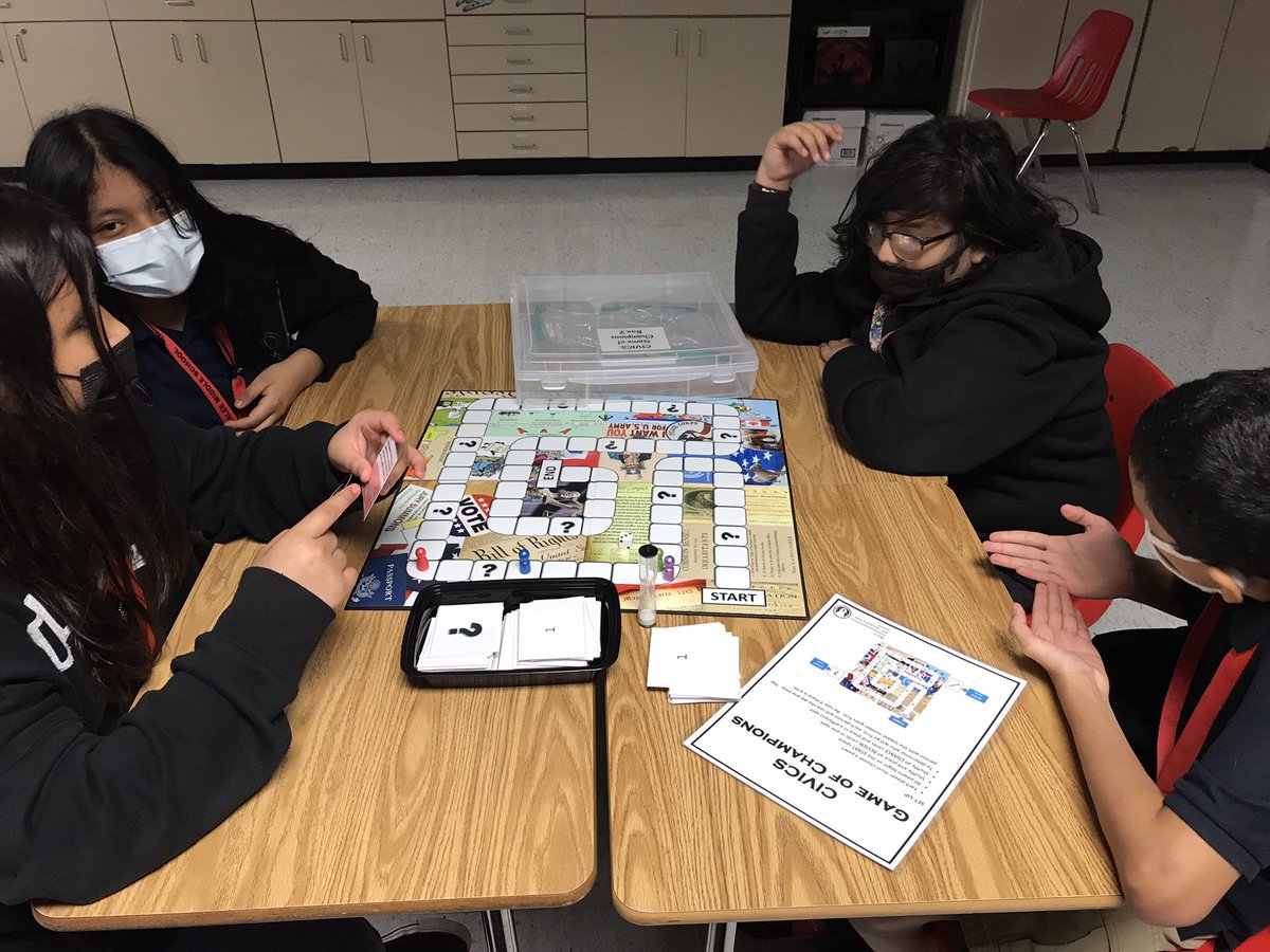 DyanKonicek's tweet photo. Padawans in Coruscant are doing a great job reviewing benchmarks while playing the Civics Game of Champions! @IMS_Indians #TheForceiswiththem! #CCPSProud https://t.co/vGhIaDSWnV