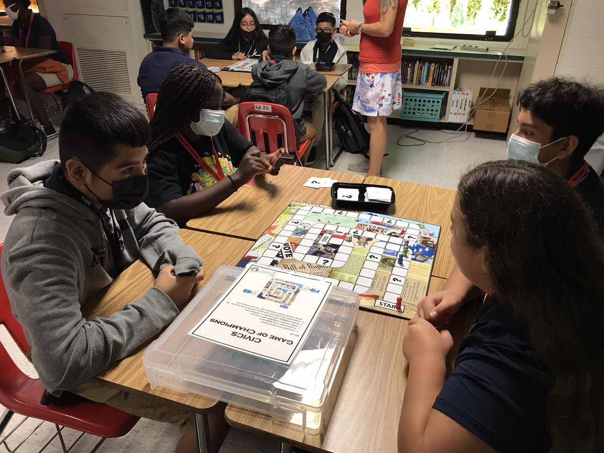 DyanKonicek's tweet photo. Padawans in Coruscant are doing a great job reviewing benchmarks while playing the Civics Game of Champions! @IMS_Indians #TheForceiswiththem! #CCPSProud https://t.co/vGhIaDSWnV