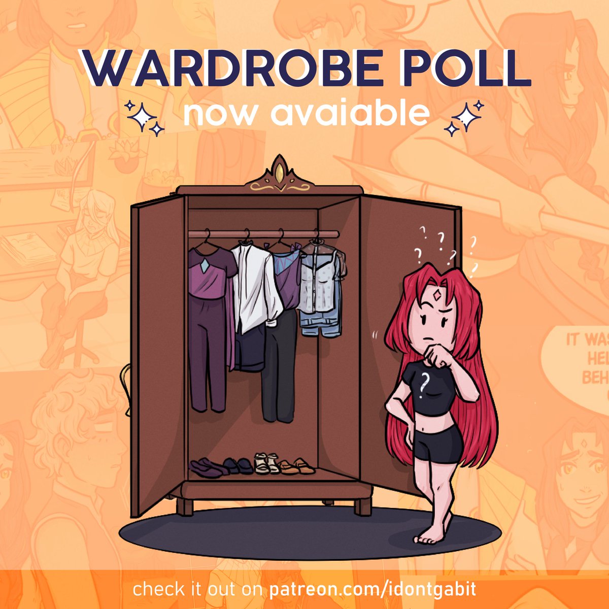 idontgabit's tweet photo. Big choices must be made now hehe https://t.co/4bhaIYR9in