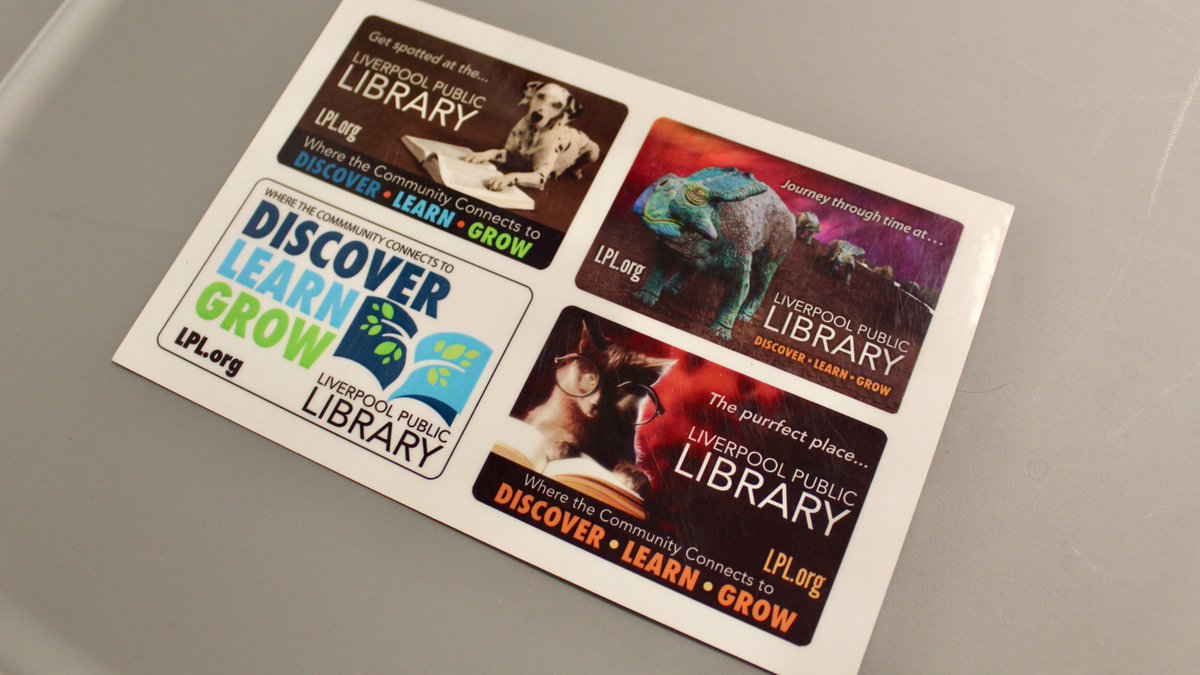 Time is running out to be eligible for our raffle for a prize for signing up for an LPL card during #NationalLibraryCardSignUpMonth.
Check out 30 wonders unlocked by the card on our website list.
lpl.org/explore/librar…
#LiverpoolPublicLibrary #LPLreads #librariesempower