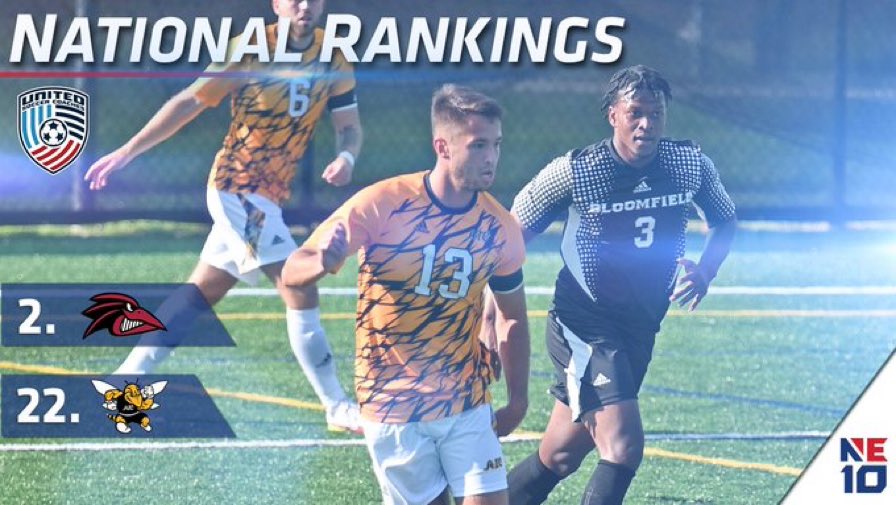 Is that a number 22 next to the <a href="/AICMSOCCER/">AIC Men's Soccer 🐝</a>. I think so!!! Let’s go!!