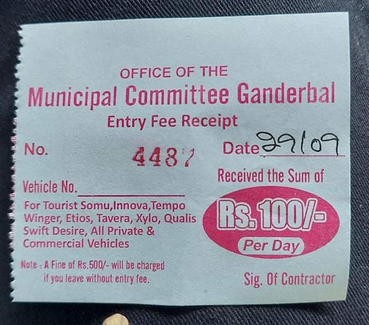 Wani Majid (@wanimajid14) on Twitter photo Is east India company running #Ganderbal ? How cum Municipal Council Ganderbal collect entry fee of Rs 100 per private vehicle? & How Council is using receipts of Committee?
<a href="/PMOIndia/">PMO India</a> <a href="/HMOIndia/">गृहमंत्री कार्यालय, HMO India</a> <a href="/OfficeOfLGJandK/">Office of LG J&K</a> <a href="/manojsinha_/">Manoj Sinha</a>
<a href="/JKgrievance/">J&K Grievance Cell (JK Samadhan)</a> <a href="/dcganderbal/">Deputy Commissioner Ganderbal</a> @DivisionalComm1 Is east India company running #Ganderbal ? How cum Municipal Council Ganderbal collect entry fee of Rs 100 per private vehicle? & How Council is using receipts of Committee?
<a href="/PMOIndia/">PMO India</a> <a href="/HMOIndia/">गृहमंत्री कार्यालय, HMO India</a> <a href="/OfficeOfLGJandK/">Office of LG J&K</a> <a href="/manojsinha_/">Manoj Sinha</a>
<a href="/JKgrievance/">J&K Grievance Cell (JK Samadhan)</a> <a href="/dcganderbal/">Deputy Commissioner Ganderbal</a> @DivisionalComm1