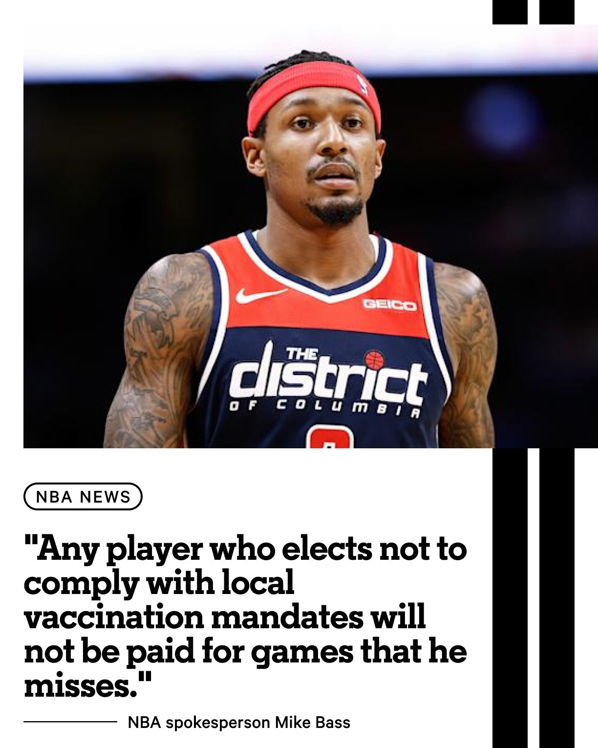 The Athletic on Twitter "NBA says any player who elects not to comply(00)