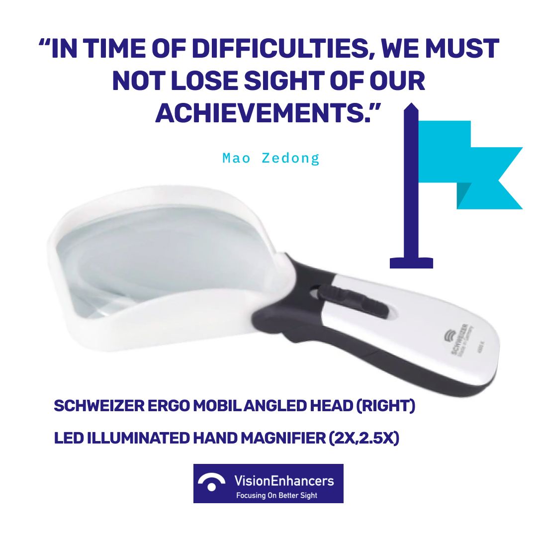 VisionEnhancers's tweet photo. Never forget what you've already achieved. Keep the proofs of these accomplishments in front of your eyes, so that you feel better when hard times come. 

#dailywisdom #quoteoftheday #magnifyingglass #magnifier #readingaids #lowvision #remember #eyeproblems #eyehealth https://t.co/oX7f4et4BR